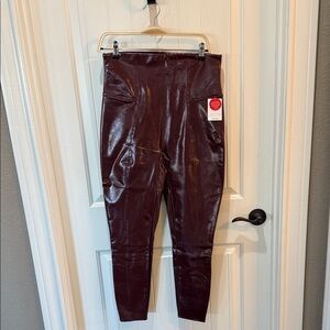 SPANX faux leather leggings